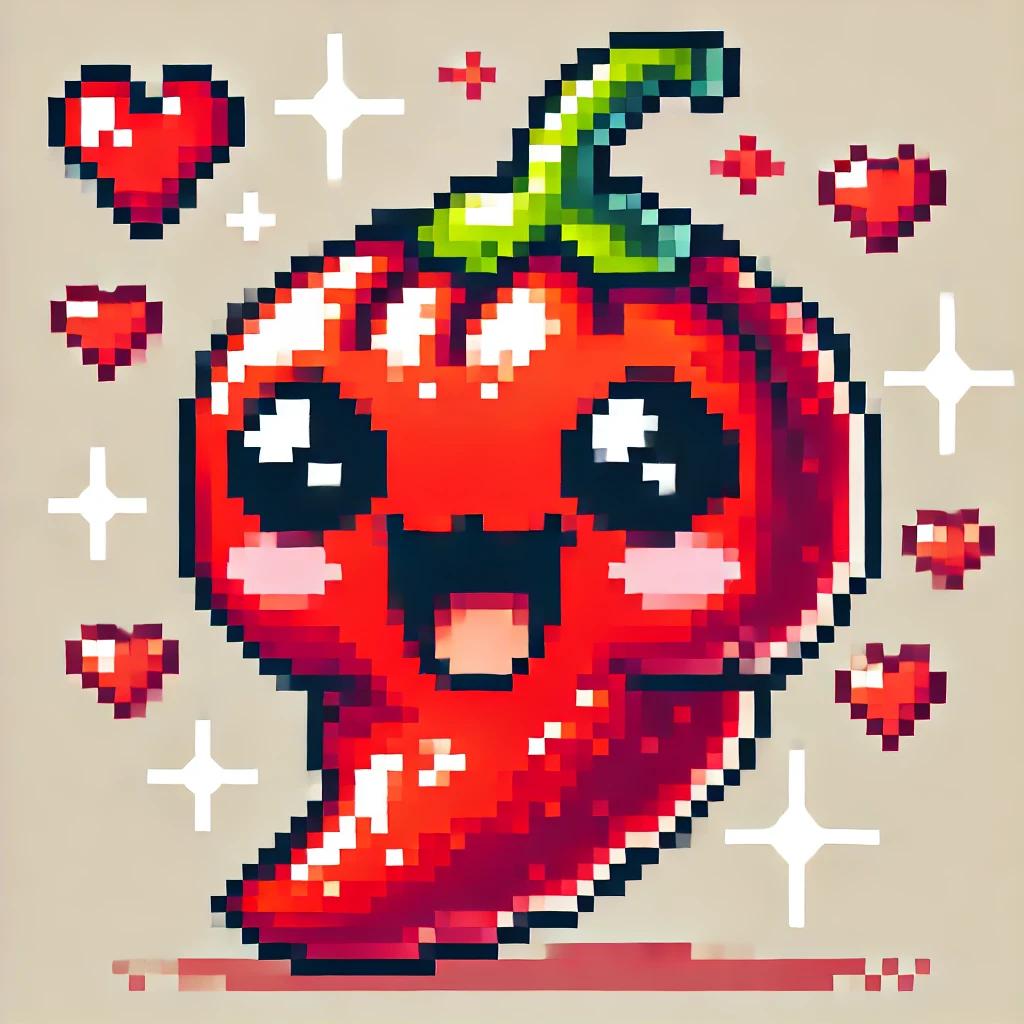 cute_carolina_reaper_pixelated